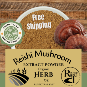 Organic Reishi Mushroom Extract Powder